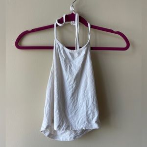 Brandy Melville White Halter Top